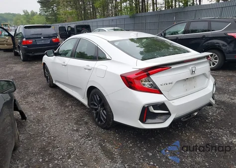 2020 Honda Civic Si Sedan from USA, damaged, VIN 2HGFC1E51LH702177